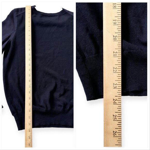 Marni Embellished Wool-Silk Sweater FW2012, Blue, Size: IT 40 (US Small) - Picture 12 of 14